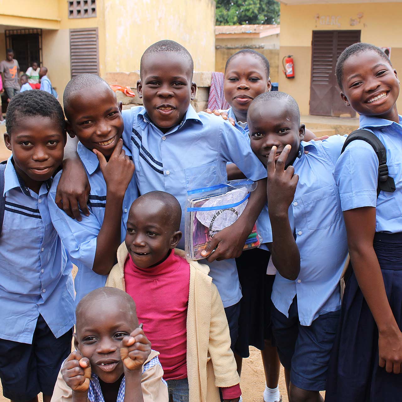 Prise en charge des enfants des rues de Bouaké